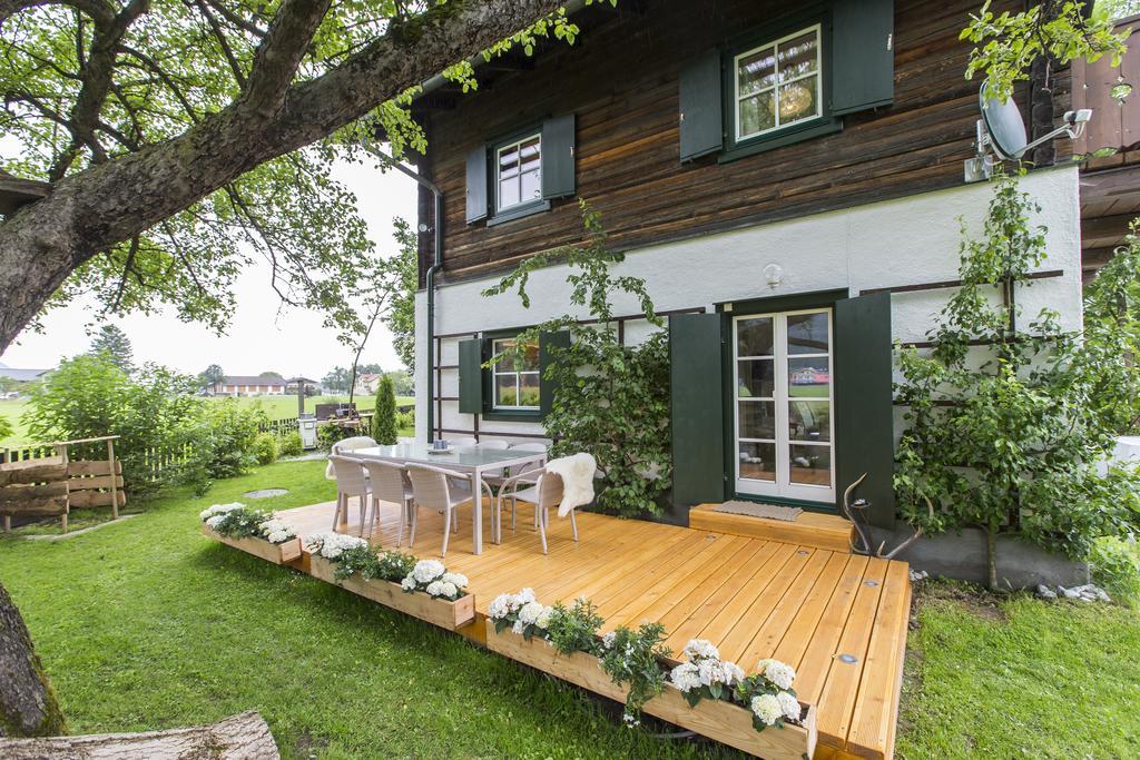 Forest Chalet, 15 Min To Salzburg Olt Town, And Most Beautiful Lakes, Secluded Location, 1,000 Sqm Garden, Mountainview, Panorama Sauna, Bath Whirlpool, Bbq&Bikes&Sunbeds For Free, Up To 10 P Golling an der Salzach Kültér fotó